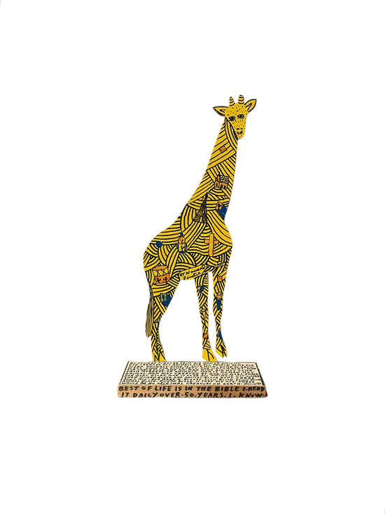 Howard Finster (Giraffe- 1991)