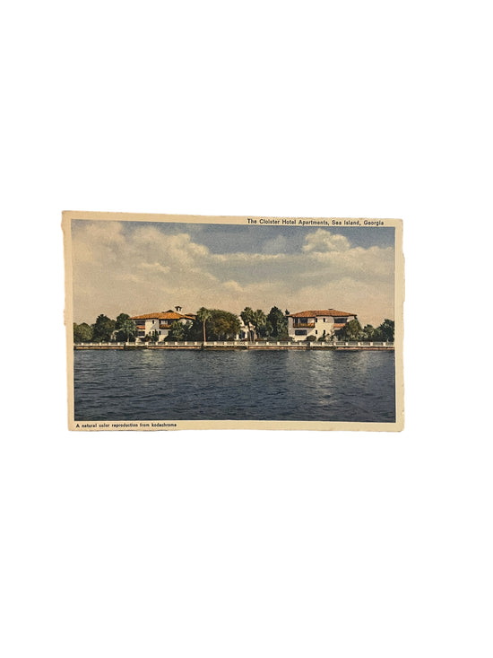 Vintage Postcard- Sea Island Georgia