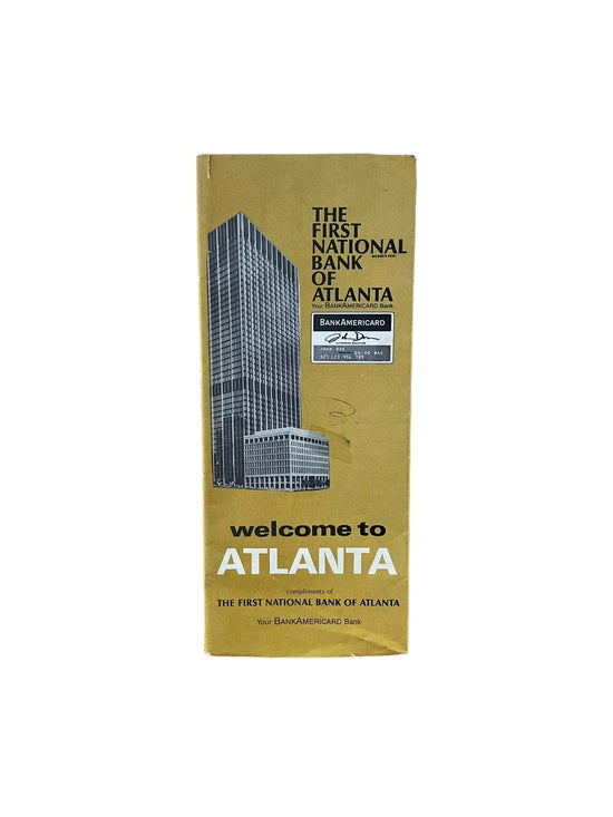 Vintage Atlanta Street Map