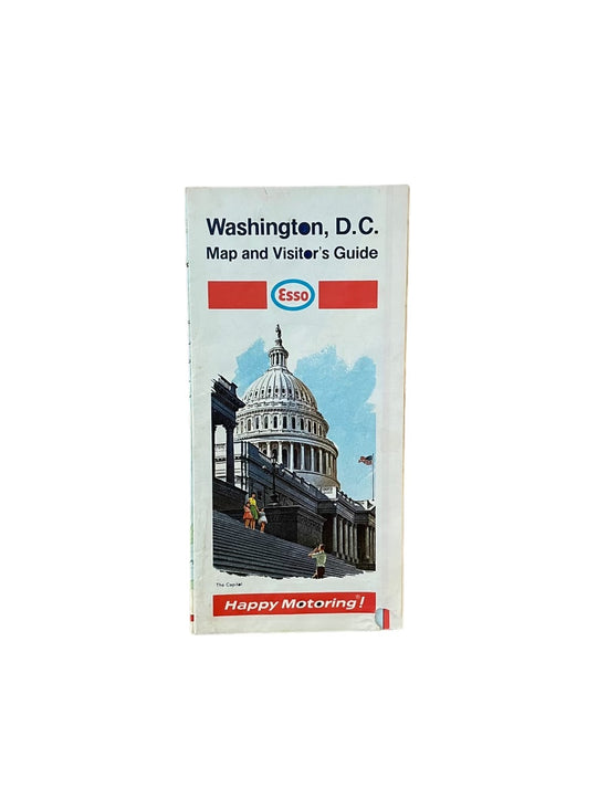 Vintage Washington DC Map