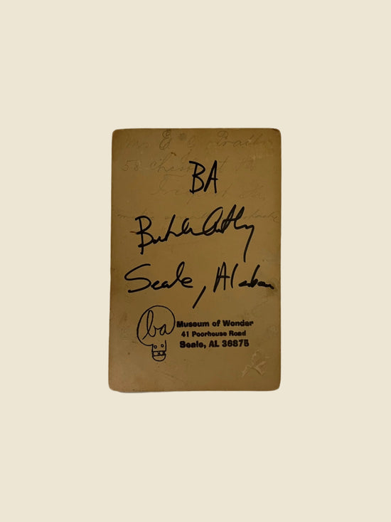 Butch Anthony Cabinet Card