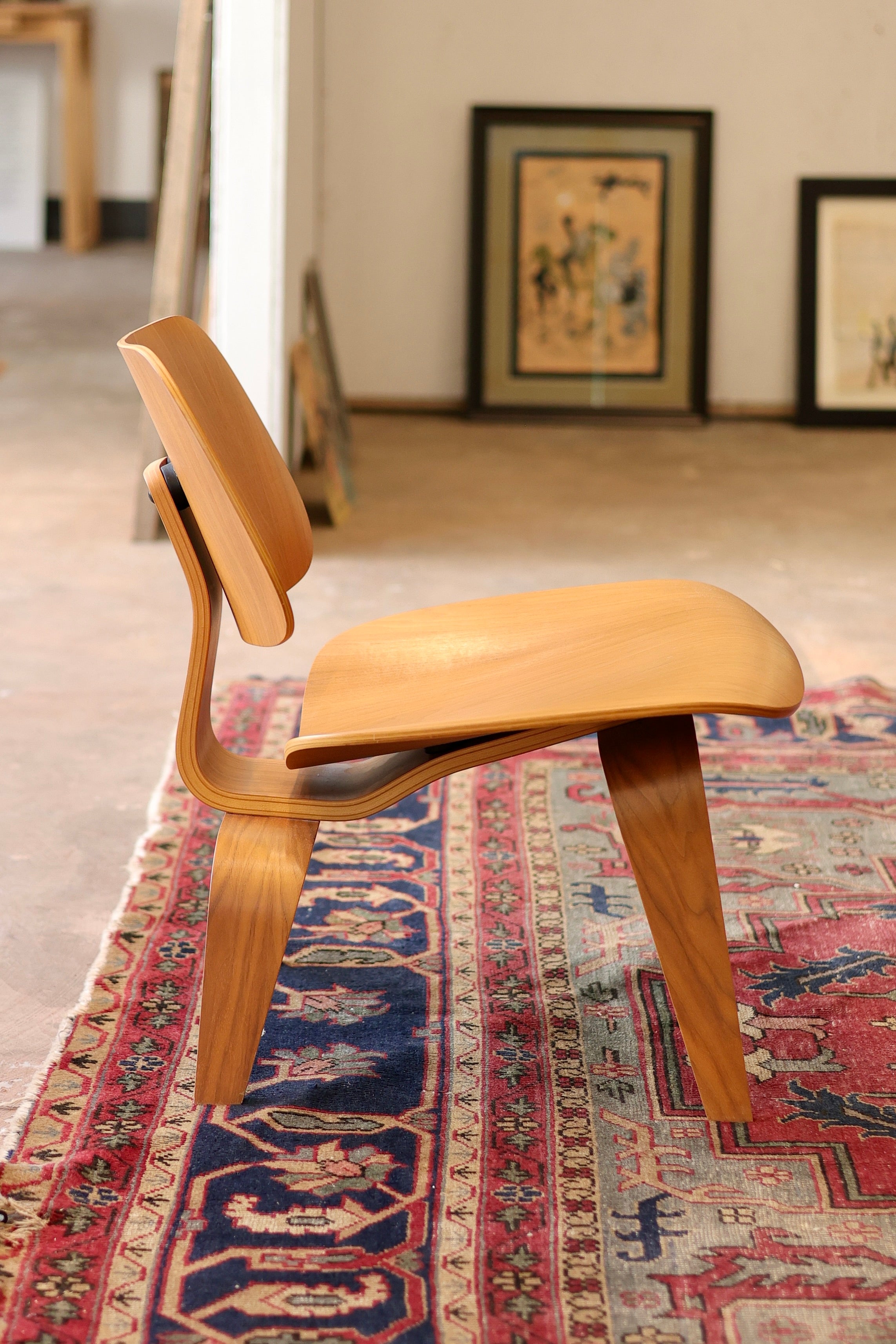 Eames Molded Plywood Lounge Chair Wood Base (LCW) – Brick+Mortar
