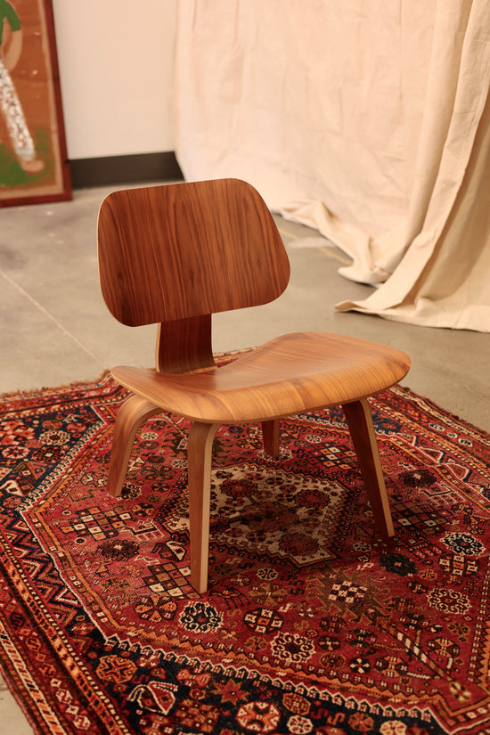 Eames Molded Plywood Lounge Chair Wood Base (LCW) - Walnut
