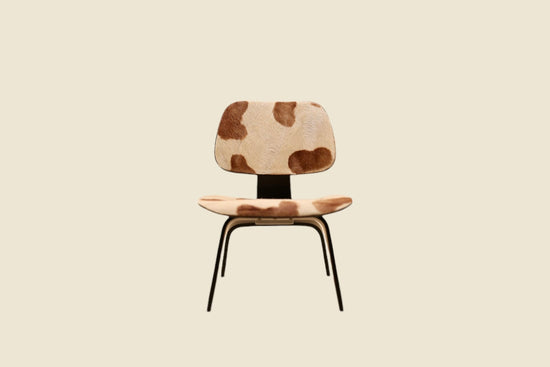 Vitra Miniatures Collection LCW Cowhide Chair