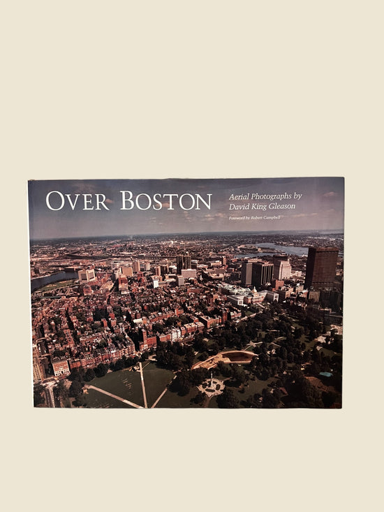 Over Boston Coffee Table Book