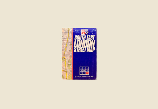 Vintage London Street Map