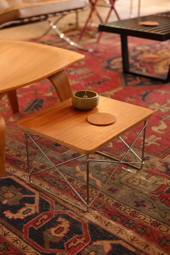 Eames Wire Base Low Table (Walnut)