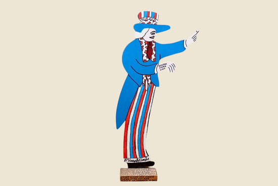 Howard Finster (Uncle Sam- 1991)