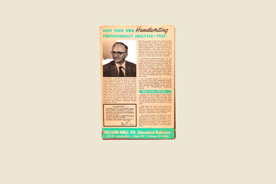 Handwriting Analysis by M.N. Bunker
