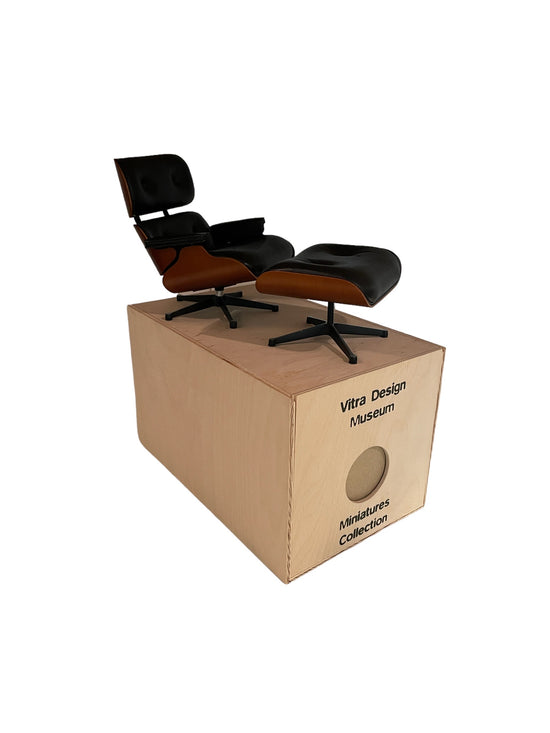 Vitra Miniatures Collection Lounge Chair & Ottoman
