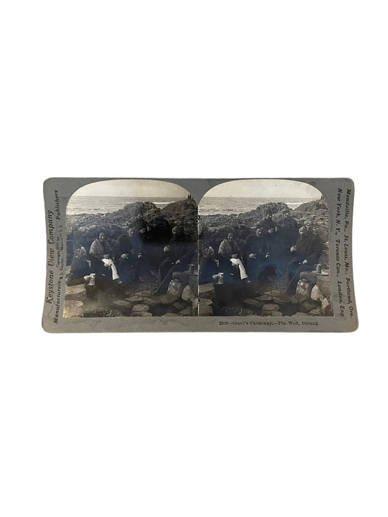 Stereoscope Card- The Giant’s Causeway
