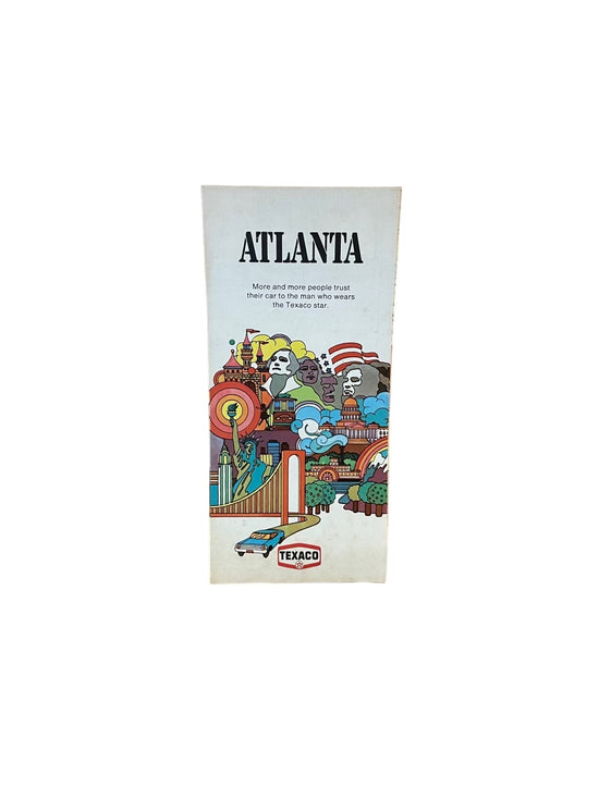 Vintage Atlanta Map