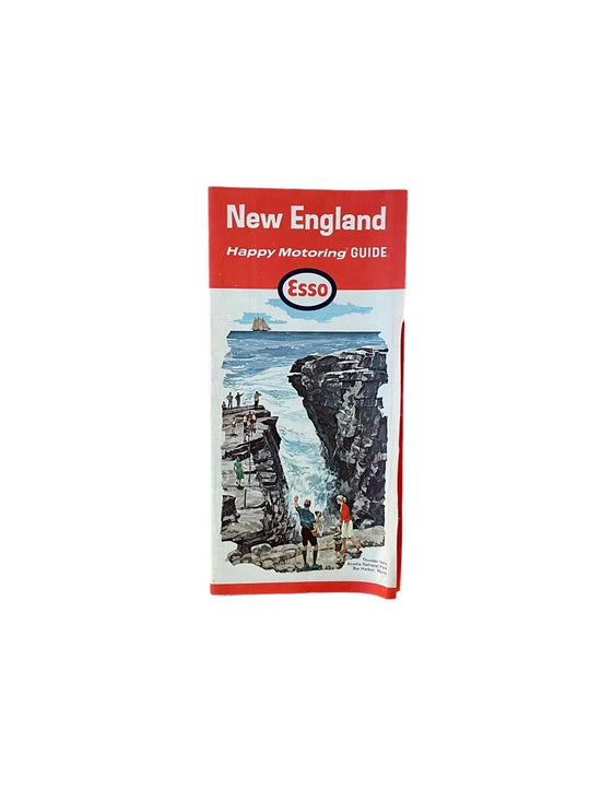 Vintage New England Map