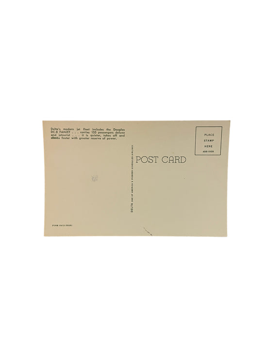 Vintage Postcard- Delta