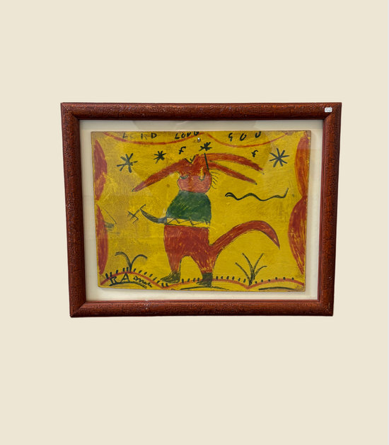 R.A. Miller (Plywood Piece Framed)