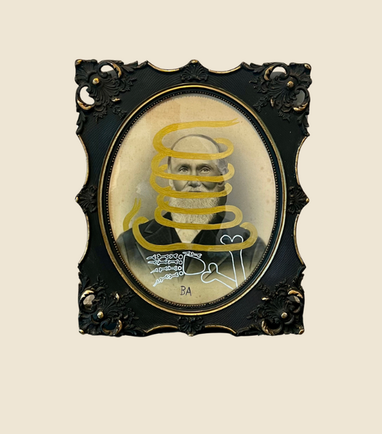Butch Anthony Framed Photo (Man with a Golden Lasso)