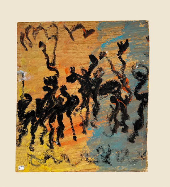 Purvis Young (Warriors on a Horse 2)