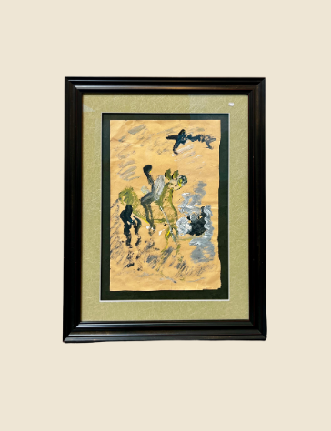 Purvis Young (Warrior on a Horse)