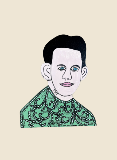 Howard Finster (Self Portrait, 1989)