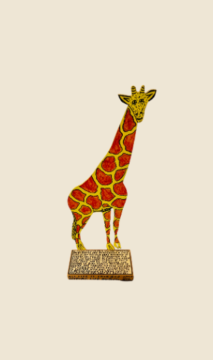 Howard Finster (Giraffe, 1976)