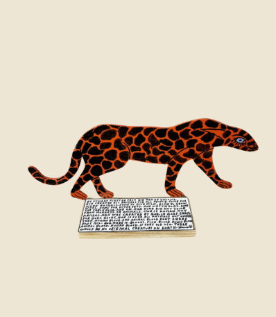 Howard Finster (Cheetah, 1997)