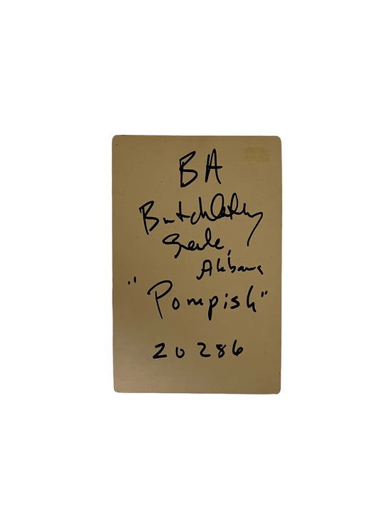 Butch Anthony Cabinet Card (Pompish)