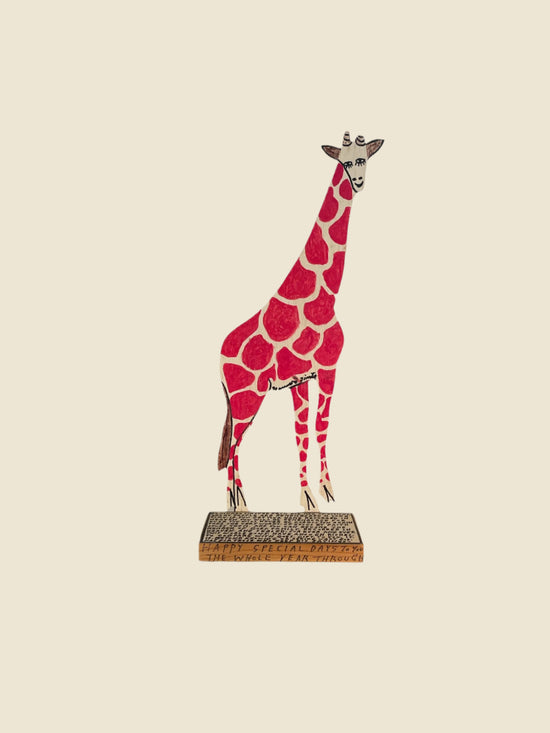 Howard Finster (Giraffe- 1993)