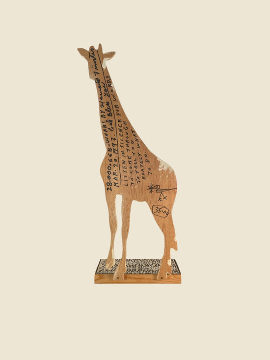 Howard Finster (Giraffe- 1993)