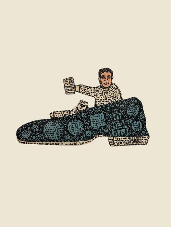 Howard Finster (Shoe- undated)